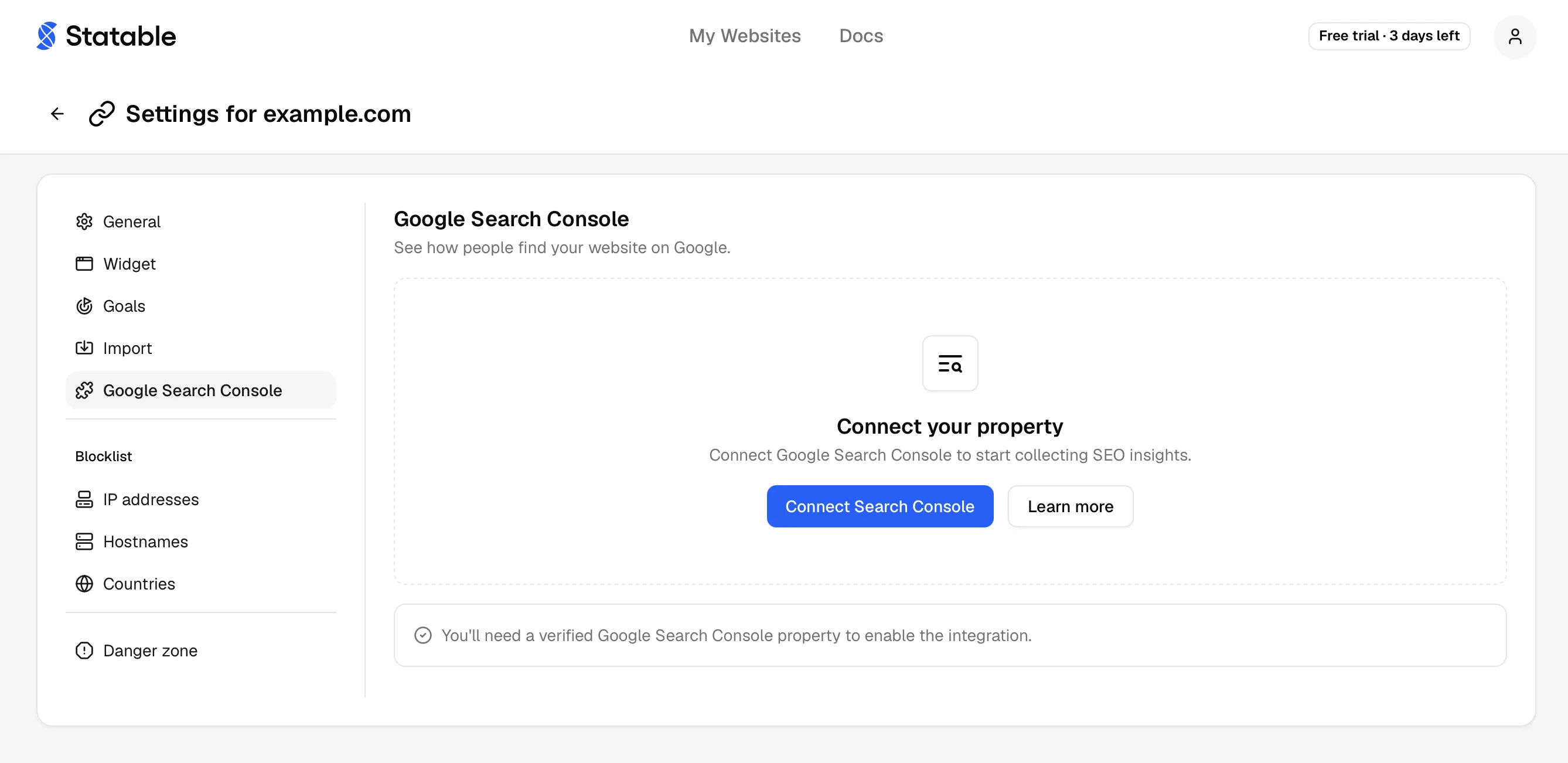 Google Search Console