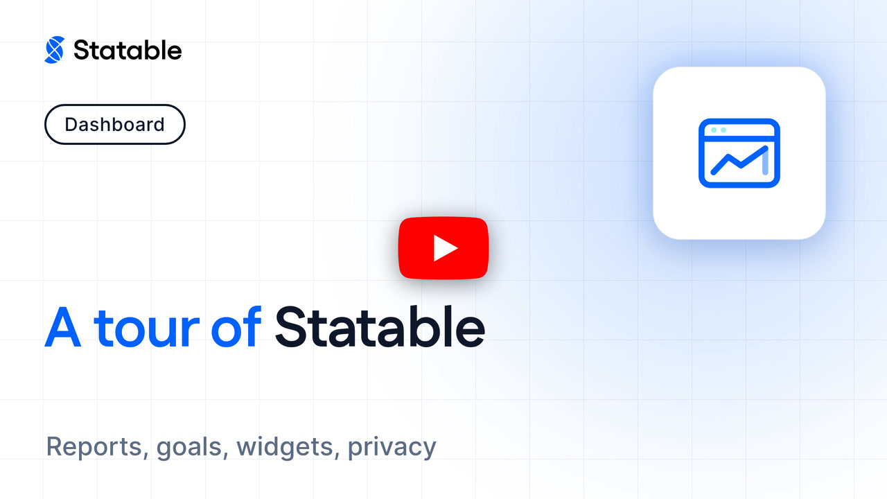 The Statable dashboard overview