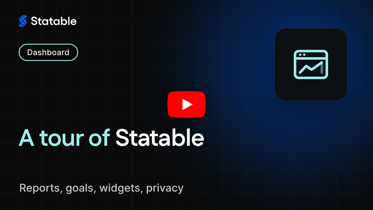 The Statable dashboard overview